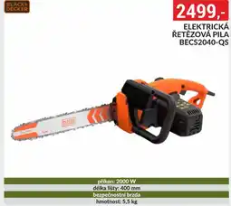 Baumax Elektrická řetězová pila becs2040-qs nabídka