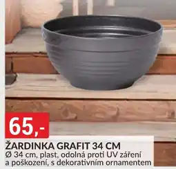Baumax Žardinka grafit 34 cm nabídka