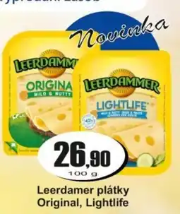 Adam Leerdamer plátky Original, Lightlife nabídka