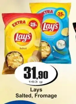 Adam Lays Salted, Fromage nabídka