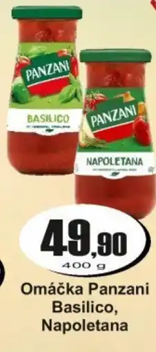 Adam Omáčka Panzani Basilico, Napoletana nabídka