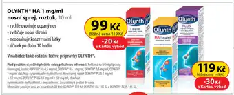 OLYNTHⓇ HA 1 mg/ml nosní sprej, roztok