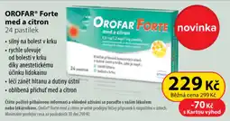Dr. Max OROFAR® Forte med a citron nabídka