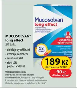 Dr. Max MUCOSOLVANⓇ long effect nabídka