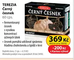 Dr. Max TEREZIA Černý česnek nabídka
