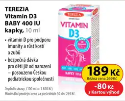Dr. Max TEREZIA Vitamin D3 BABY 400 IU kapky nabídka