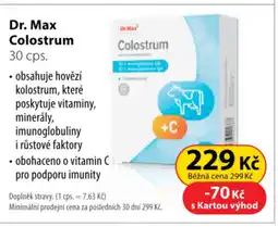 Dr. Max Dr. Max Colostrum nabídka
