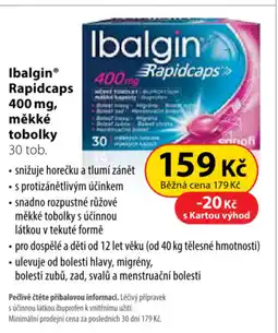 Dr. Max Ibalgin® Rapidcaps ,měkké tobolky nabídka