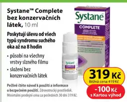 Dr. Max Systane Complete bez konzervačních látek nabídka