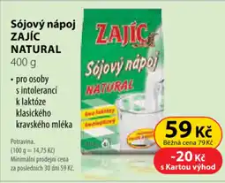 Dr. Max Sójový nápoj Zajíc natural nabídka