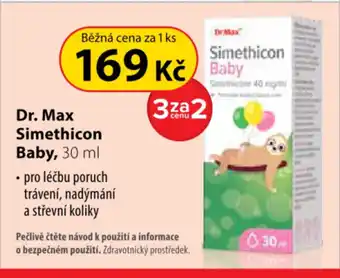 Dr. Max Dr. Max Simethicon Baby nabídka