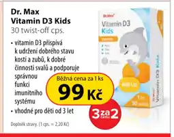 Dr. Max Dr. Max Vitamin D3 Kids nabídka