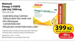 Dr. Max Walmark Omega-3 Forte rybí olej nabídka