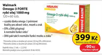 Dr. Max Walmark Omega-3 Forte rybí olej nabídka