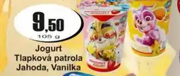 Adam Jogurt Tlapková patrola Jahoda, Vanilka nabídka