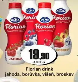 Adam OLMA Florian drink jahoda, borůvka, višeň, broskev nabídka