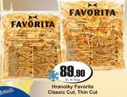 Adam Hranolky Favorita Classic Cut, Thin Cut nabídka
