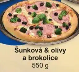 Adam Pizza Markýz Šunková & olivy a brokolice nabídka