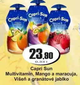 Adam Capri Sun Multivitamin, Mango a maracuja, Višeň a granátové jablko nabídka