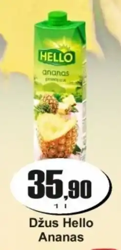 Adam Džus Hello Ananas nabídka
