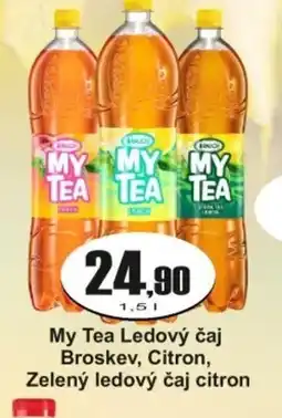Adam My Tea Ledový čaj Broskev, Citron, Zelený ledový čaj citron nabídka