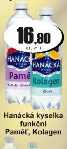 Adam Hanácká kyselka funkční Paměť, Kolagen nabídka