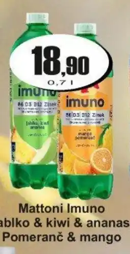 Adam Mattoni Imuno Jablko & kiwi & ananas, Pomeranč & mango nabídka