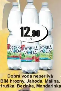 Adam Dobrá voda neperlivá Bílé hrozny, Jahoda, Malina, Hruška, Bezinka, Mandarinka nabídka