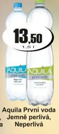 Adam Aquila První voda Jemně perlivá, Neperlivá nabídka