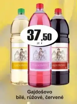 Adam Gajdošovo bílé, růžové, červené nabídka