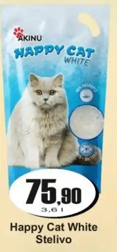 Adam AKINU Happy Cat White Stelivo nabídka