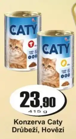 Adam Konzerva Caty Drůbeží, Hovězí nabídka
