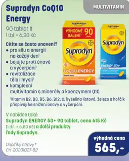 PharmaPoint Supradyn CoQ10 Energy nabídka