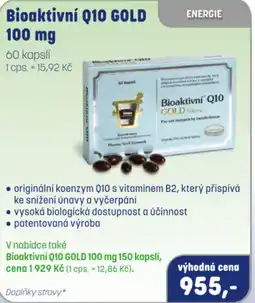 PharmaPoint Bioaktivni Q10 Gold nabídka