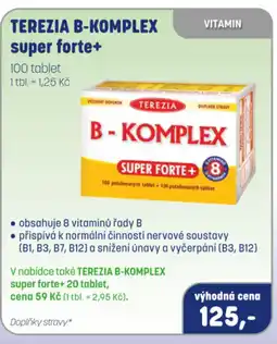 PharmaPoint TEREZIA B-komplex super forte+ nabídka