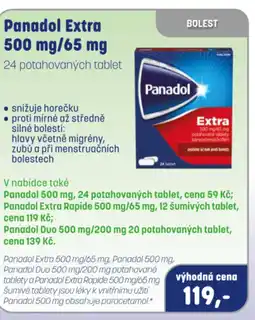 PharmaPoint Panadol Extra nabídka