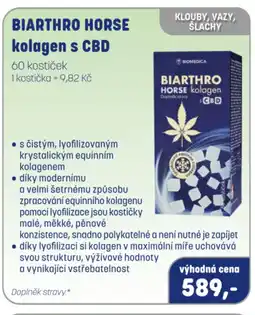 PharmaPoint BIARTHRO Horse kolagen SCBD nabídka