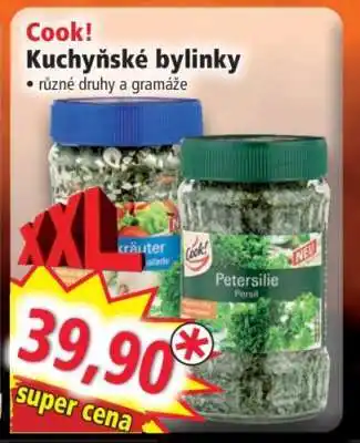 Norma Cook! Kuchyňské bylinky nabídka