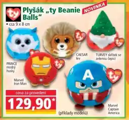 Norma Plyšák „ty Beanie Balls“ nabídka