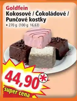 Norma Goldfein Kokosové / Čokoládové / Punčové kostky nabídka
