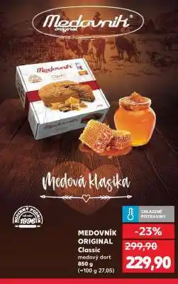 Kaufland MEDOVNÍK ORIGINAL nabídka