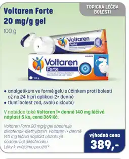 PharmaPoint Voltaren Forte 20 mg/g gel nabídka
