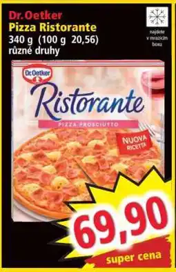 Norma Dr. Oetker Pizza Ristorante nabídka