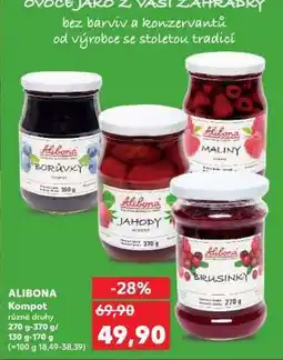 Kaufland ALIBONA Kompot nabídka