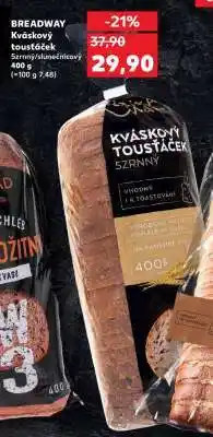 Kaufland BREADWAY Kváskový tousťáček nabídka