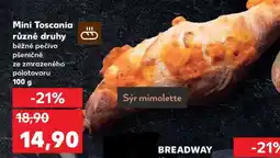 Kaufland Mini Toscania různé druhy nabídka