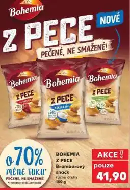 Kaufland BOHEMIA Z PECE Bramborový snack nabídka