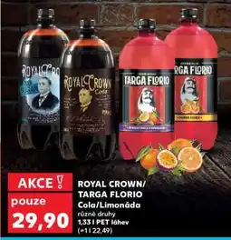 Kaufland Royal Crown, Targa Florio nabídka