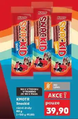Kaufland Kmotr Snackid nabídka