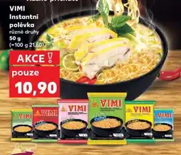 Kaufland VIMI Instantní polévka nabídka